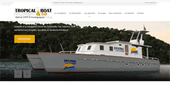 Desktop Screenshot of chantier-naval-nosybe.com