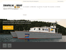 Tablet Screenshot of chantier-naval-nosybe.com